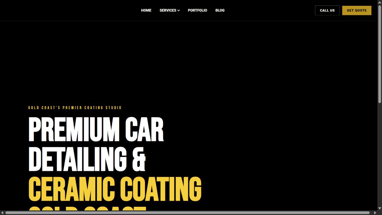 Homepage preview of Dux Car Care